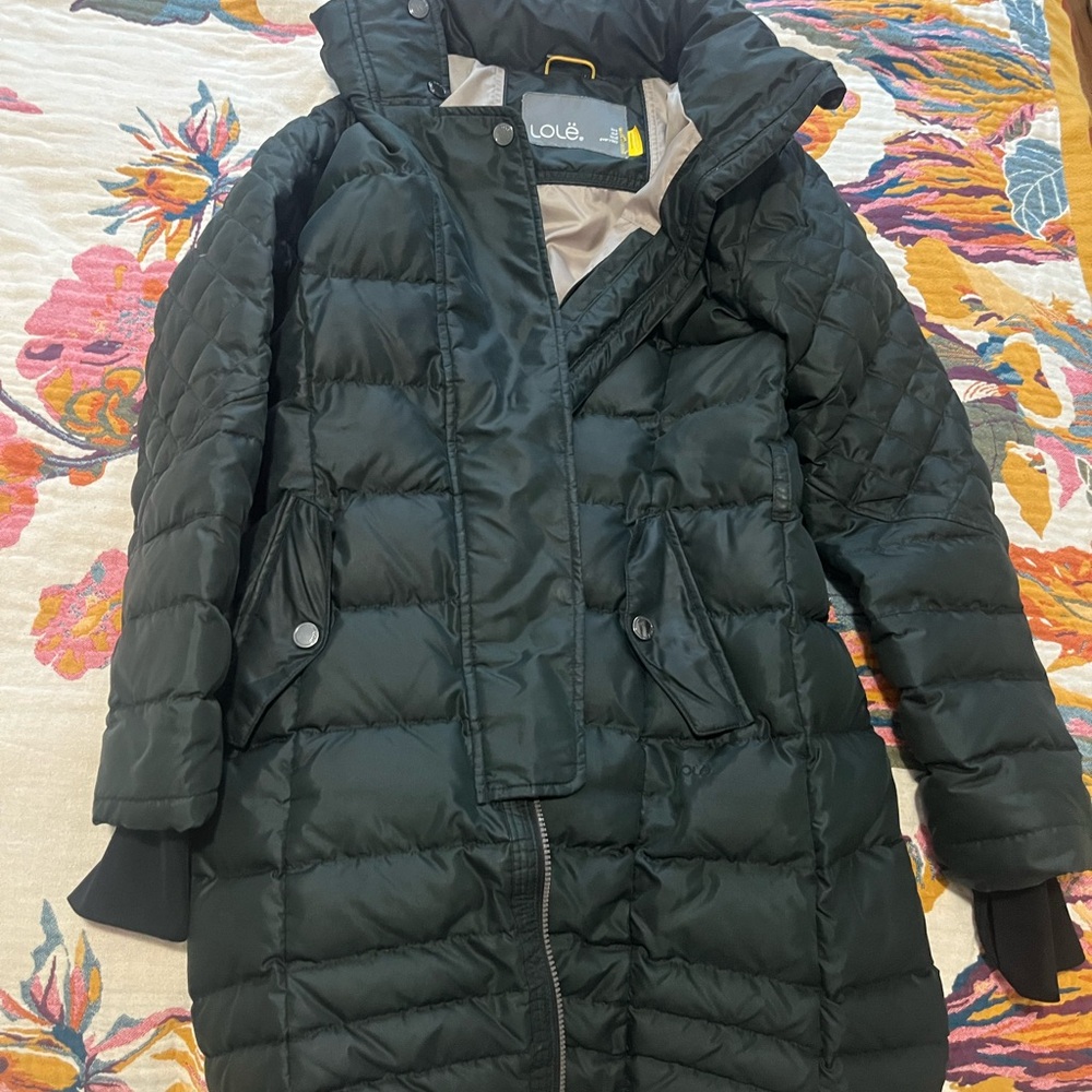 Lole Women's Dark Green Puffer Jacket